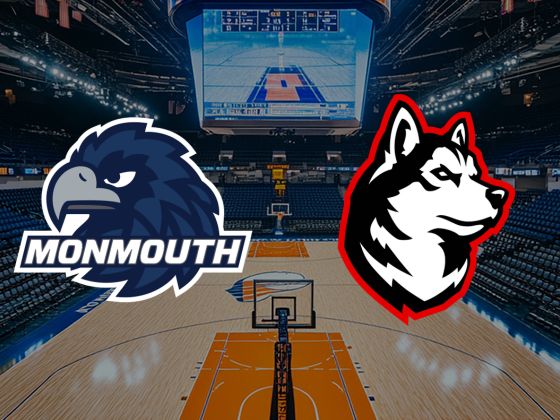 Monmouth Hawks at Northeastern Huskies Basketball